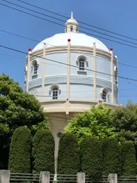 水戸市水道低区配水塔