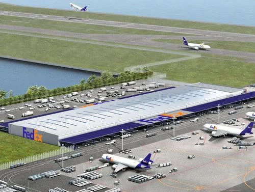 関空 フェデックス北太平洋地区ハブ
