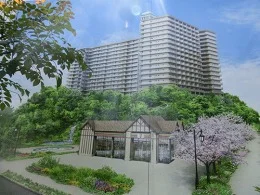 リバーガーデン千里中央 あかり絵のみち