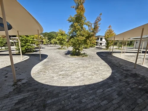 岡山大学のパーゴラ