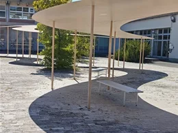 岡山大学のパーゴラ4