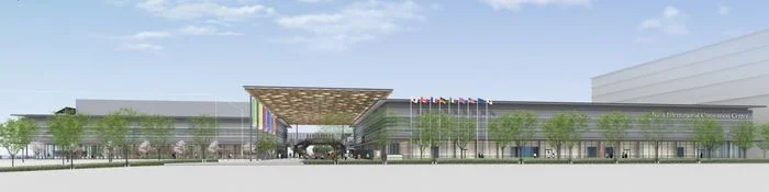 奈良県営プール跡地のコンベンション施設