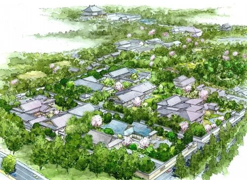 奈良公園の最高級インターナショナルホテル計画地