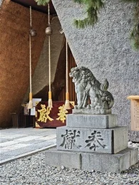 拝殿｜鳥飼八幡宮2