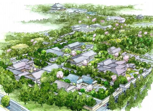 奈良公園の最高級インターナショナルホテル計画地