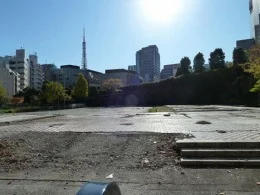 港区立エコプラザ跡地（旧・鞆絵小学校）