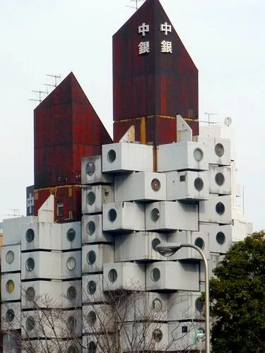 中銀カプセルタワービル