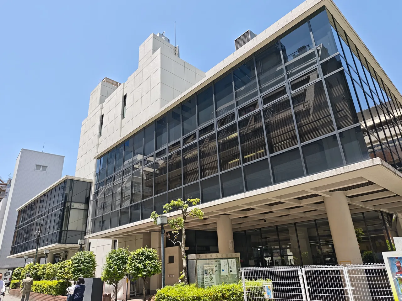 旧・港区立三田図書館